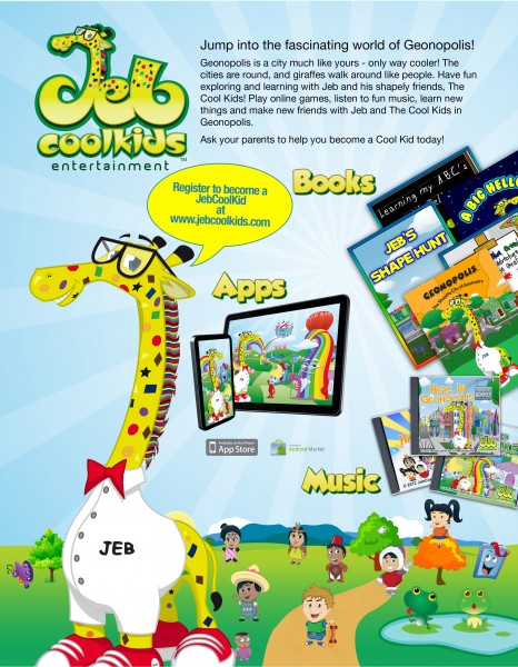 Jeb Book, App & Music  flyer